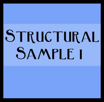 BBlueprints Structual Plans Sample